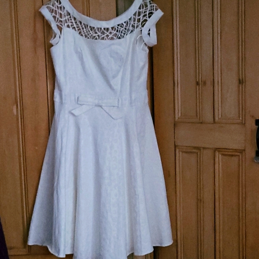White dress